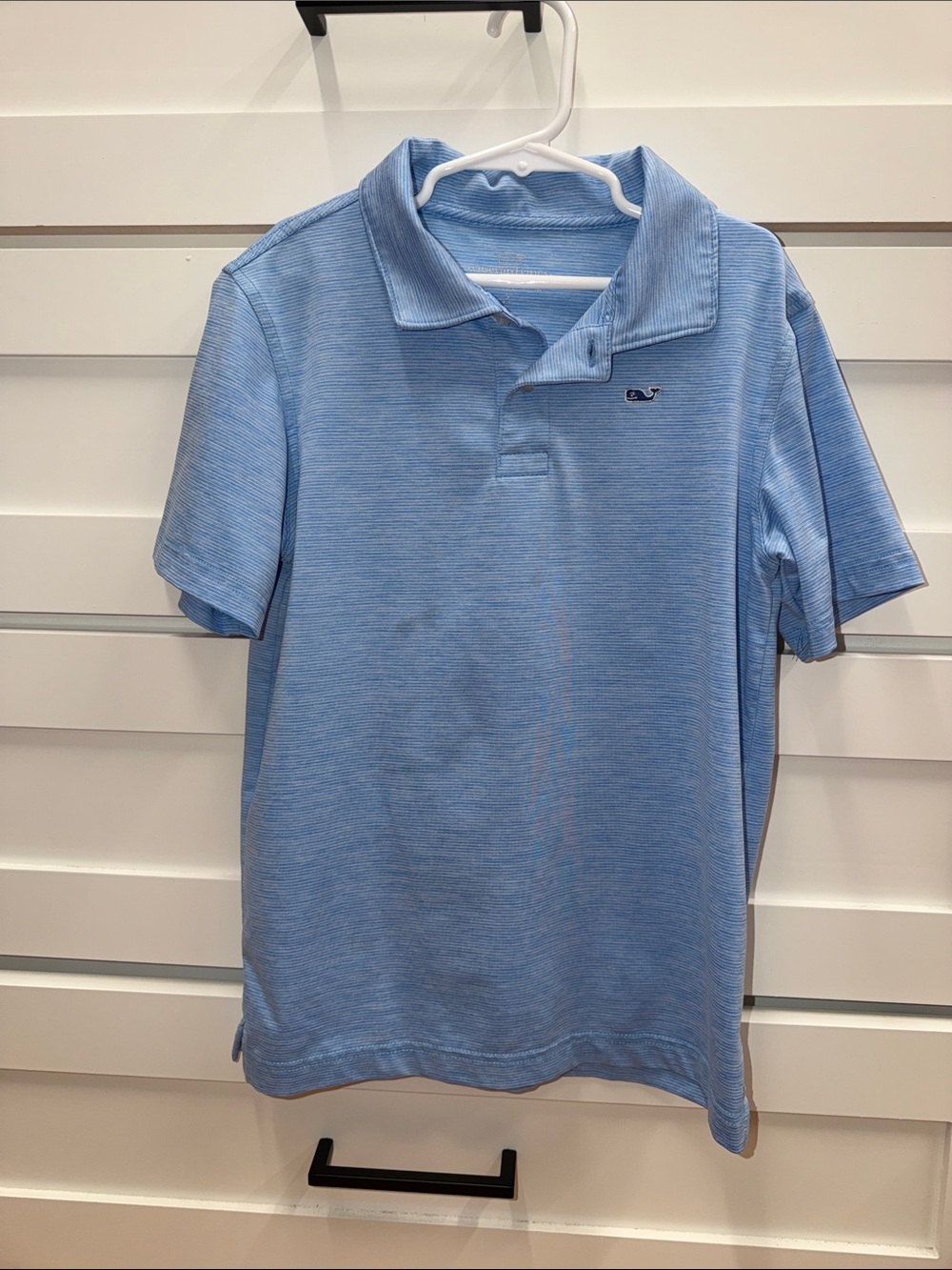 Vineyard Vines Boys' Light Blue Polo Shirt S
